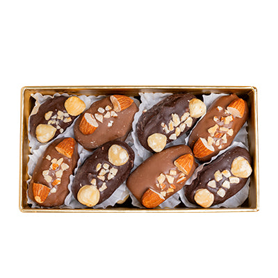Choco Gift Box with Nuts 16 Premium Pieces