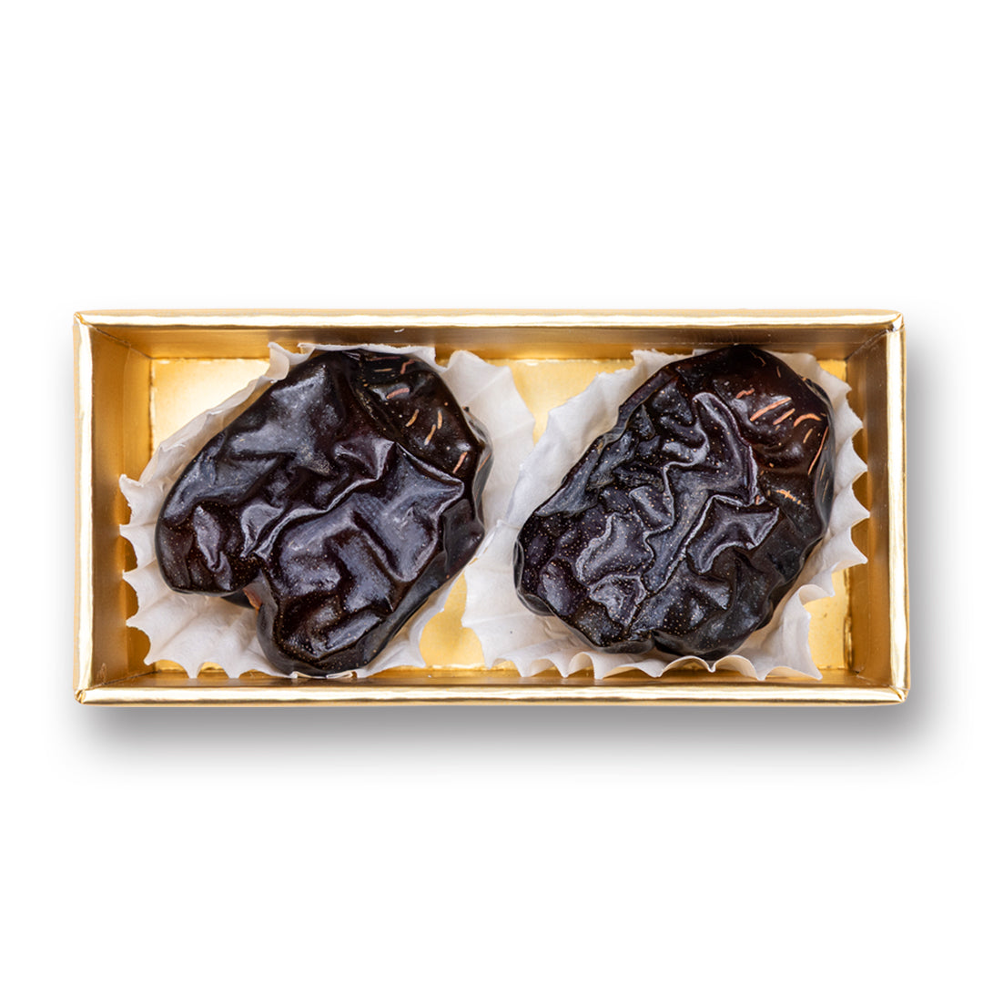 Golden Ajwa Madina Gift Box – 2 Premium Dates