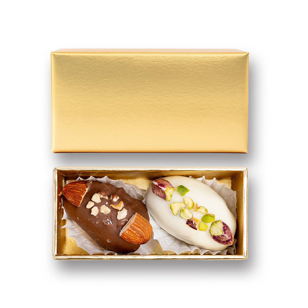 Golden Choco Gift Full Coated with Nuts Chocolate Box