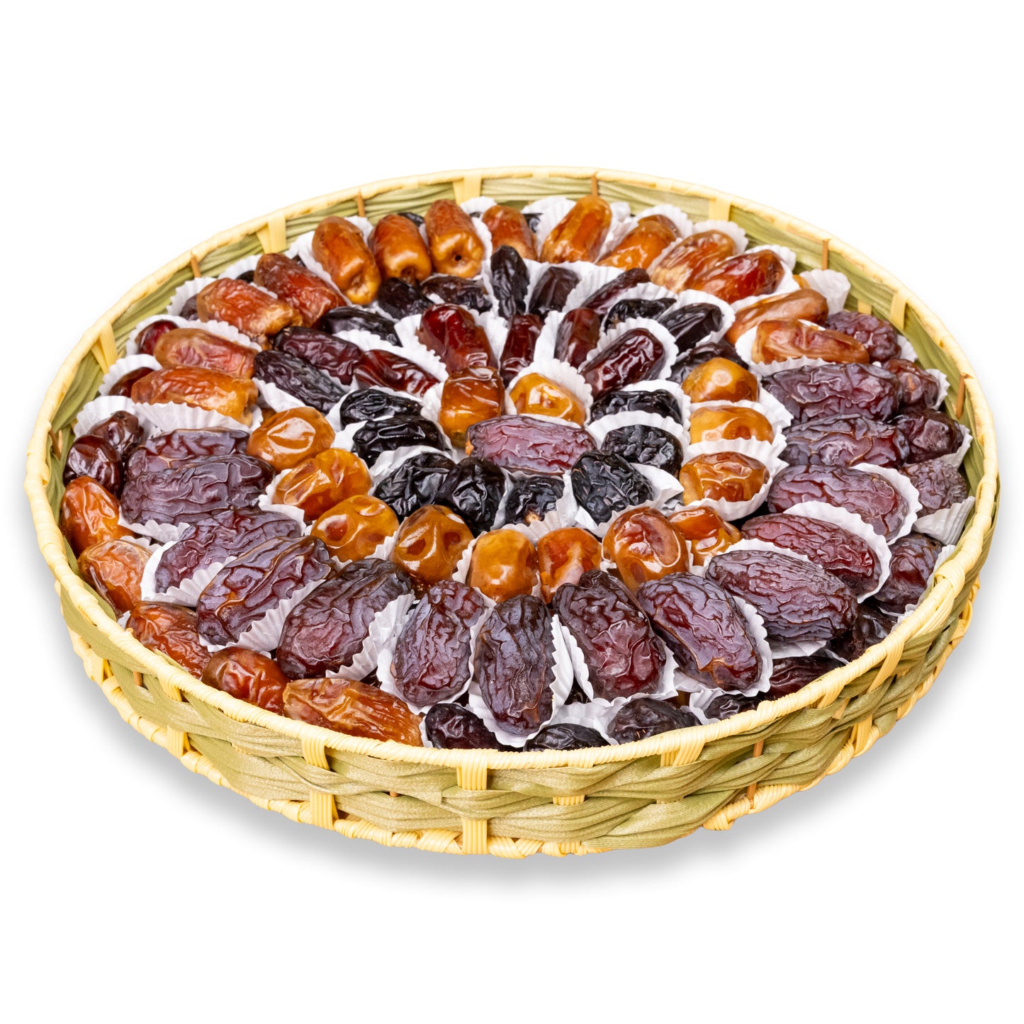 Luxury Plain Dates Tray (Round)