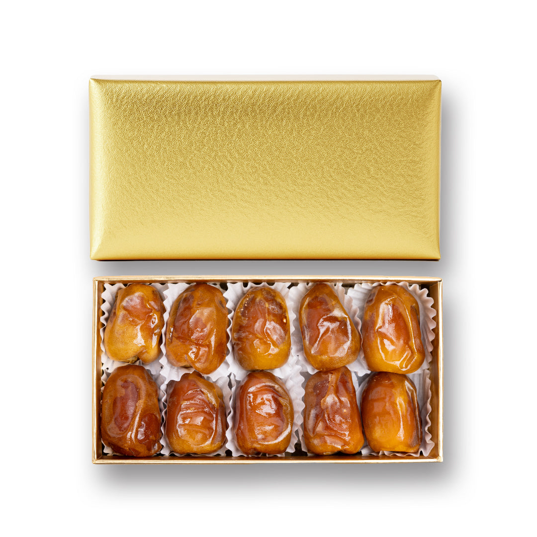 Golden Sukkari Qassim Gift Box – 20 Premium Dates