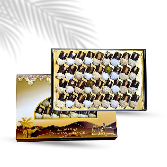 Arabian Ambience Chocolate Dates Gift Box 500 GM