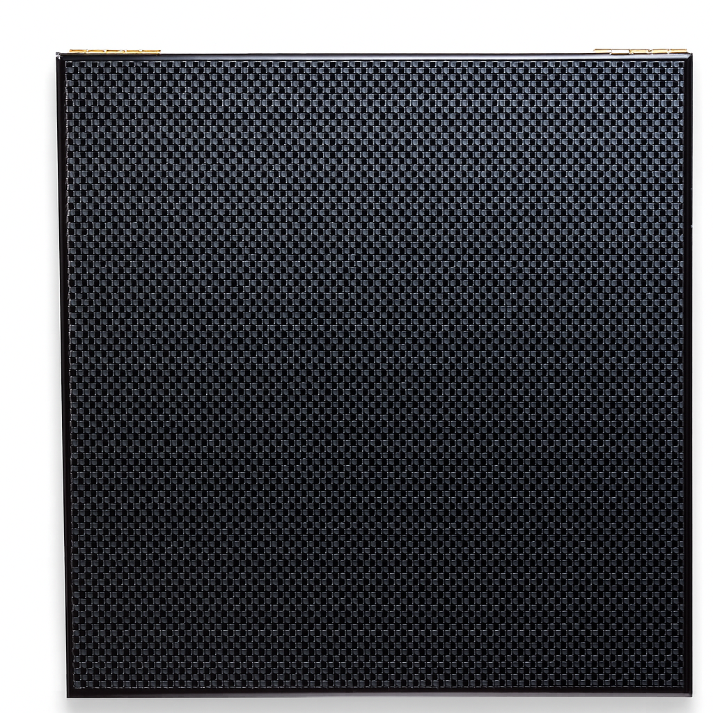 Majdoul Dates with Nuts – Piano-Finish Carbon Wooden Gift Box