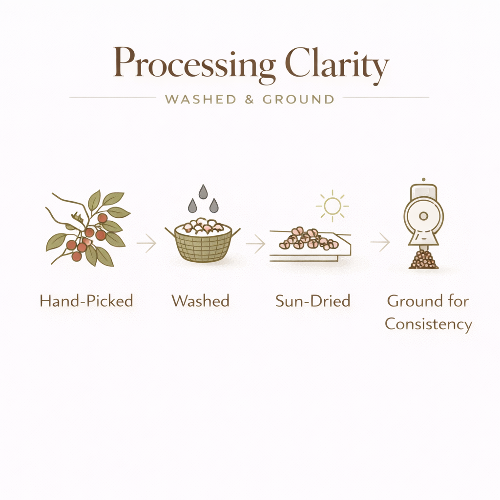 Medium-Ground Espresso Specialty Coffee – Origin: Ethiopia (50g)