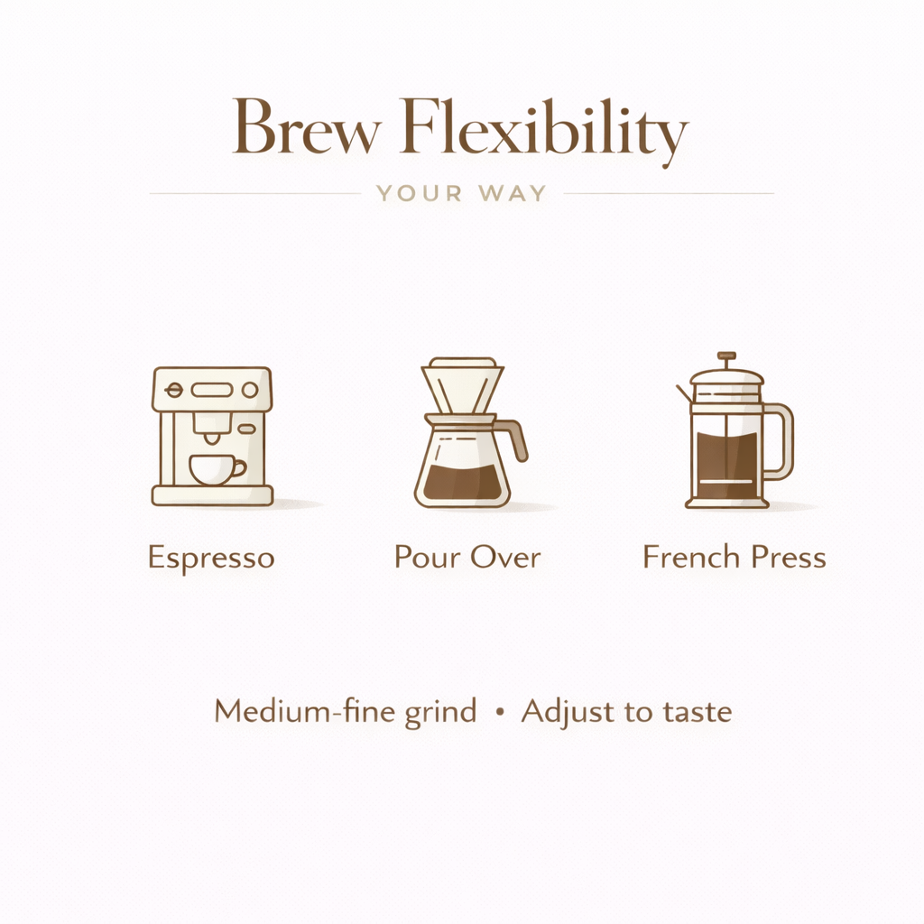 Medium-Ground Espresso Specialty Coffee – Origin: Ethiopia (50g)