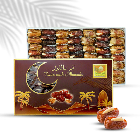 Majdoul and Sagi Dates Stuffed with Almond 700 gm