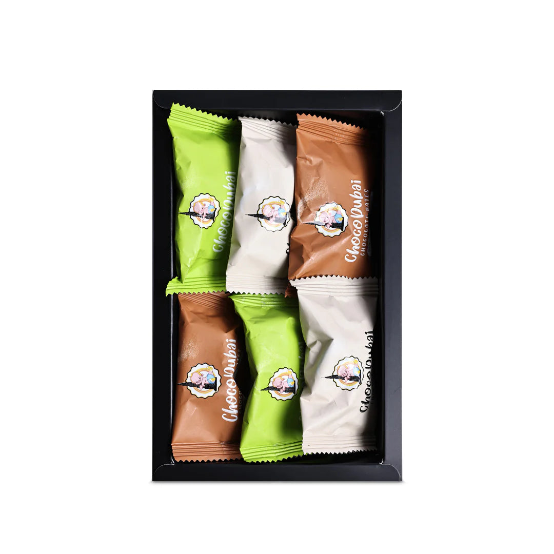 Choco Dubai Dark Chocolate Dates with Nuts – Viral Dubai Edition (100g)