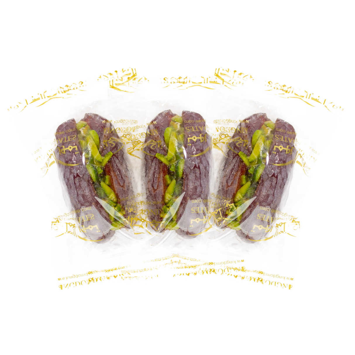 Premium Dates Stuffed with Pistachio (Individually Wrapped) 1KG