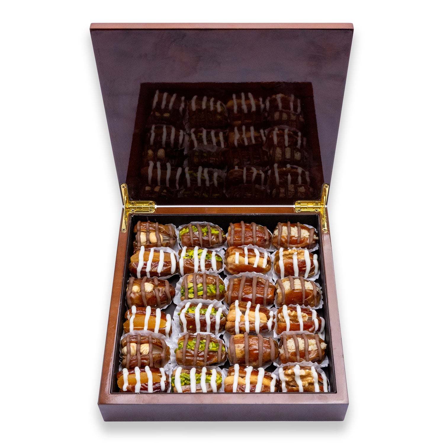 Gourmet Stuffed Dates with Nuts & Signature Chocolate Touch 500GM