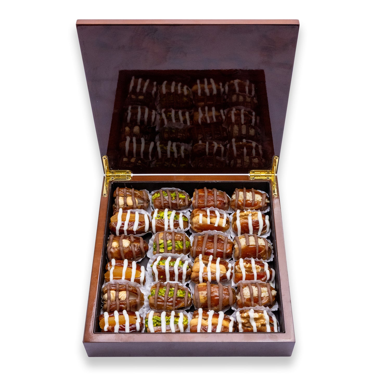 Gourmet Stuffed Dates with Nuts & Signature Chocolate Touch 500GM