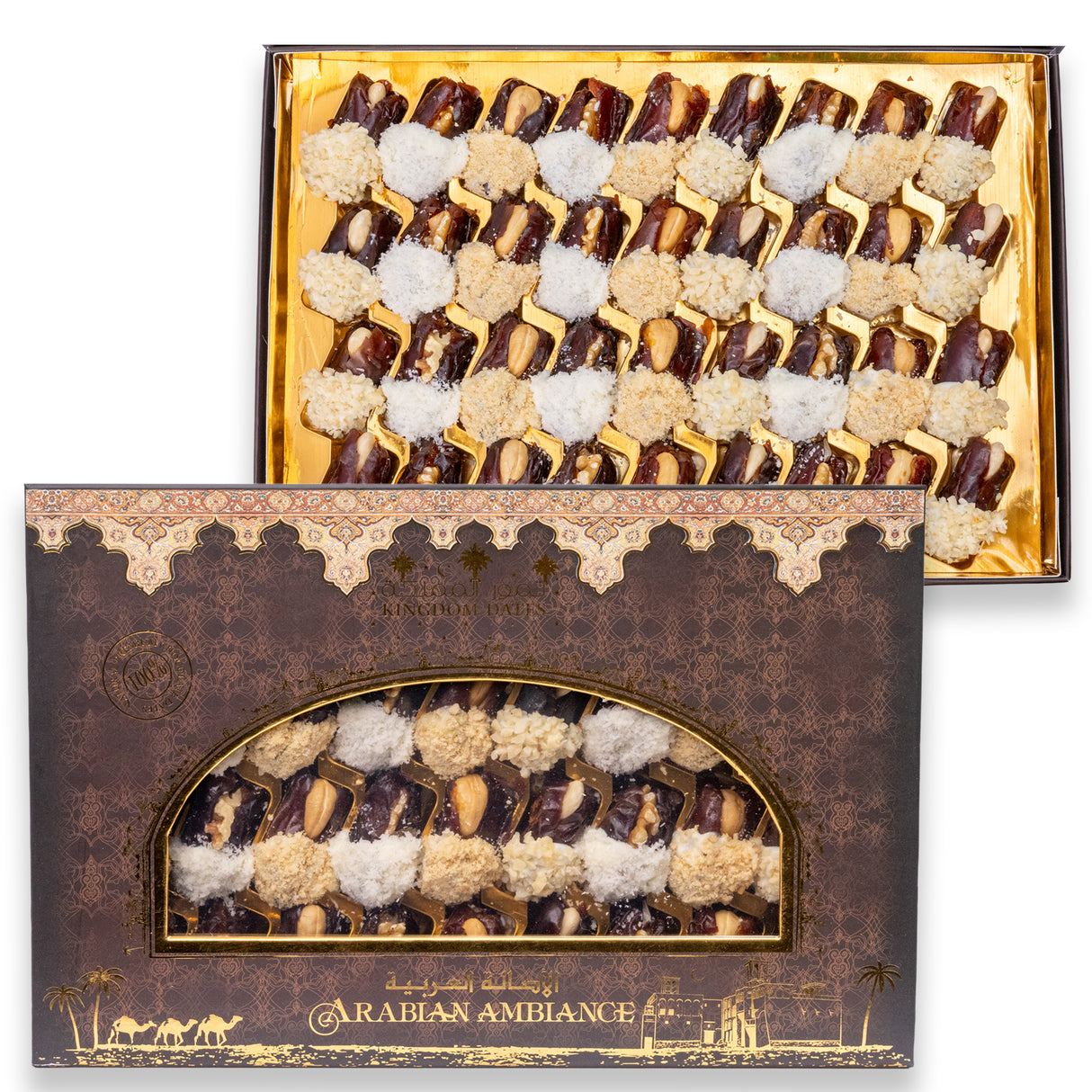 Arabian Ambience Chocolate Dates โ Luxury Gift Box