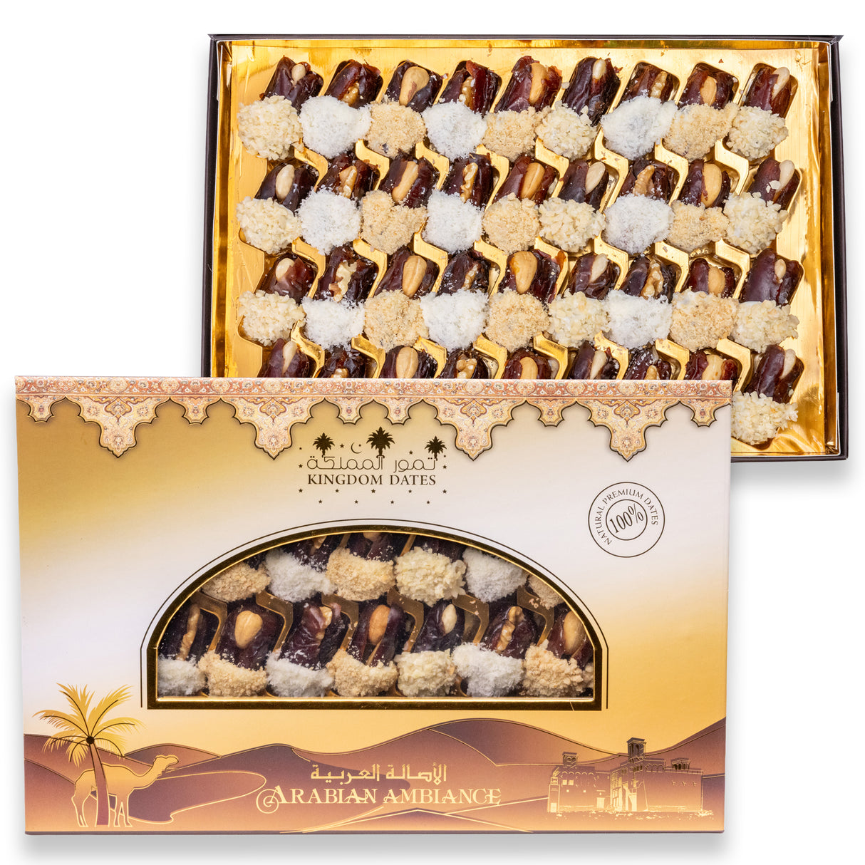 Arabian Ambience Chocolate Dates โ Luxury Gift Box