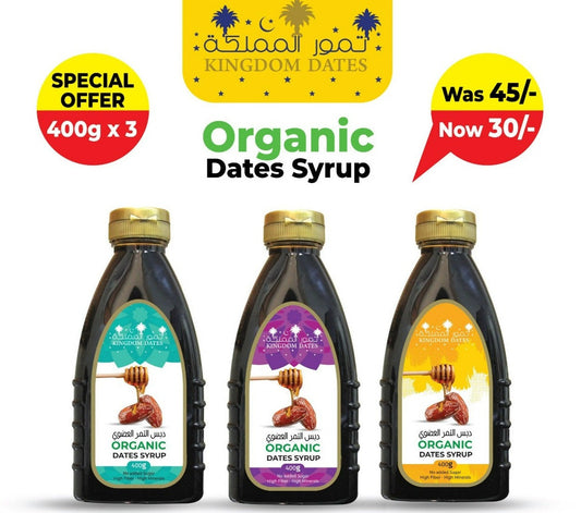 Organic Dates Syrup (Dibs)- Offer 3 X 400 gm