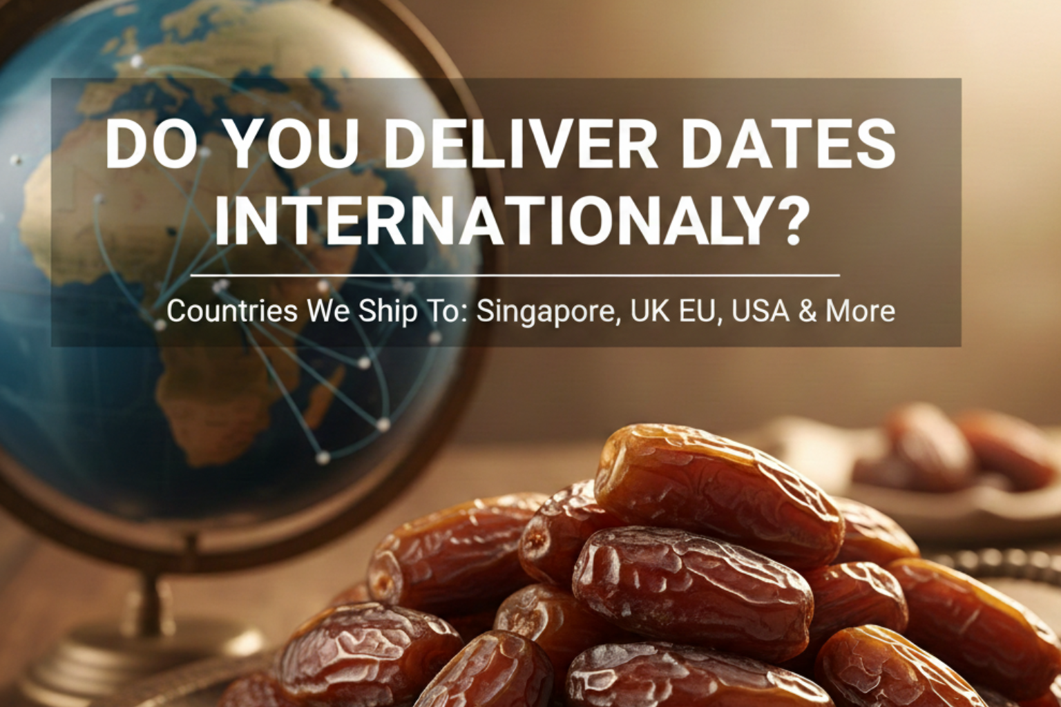 Do You Deliver Dates Internationally? Countries We Ship To