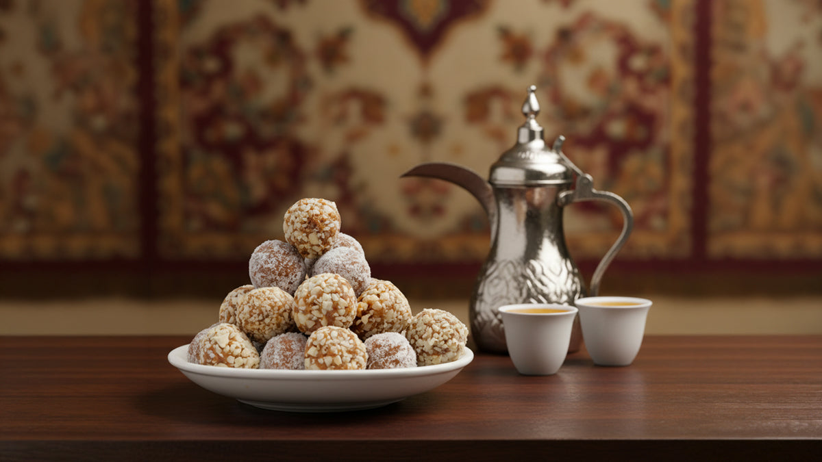 Dates Energy Balls (Tamriya With Nuts)