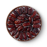 Luxury Plain Dates – Handpicked Premium Selection (Round Tray)