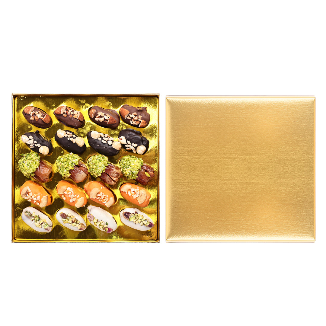 Chocolate Covered Dates with Nuts