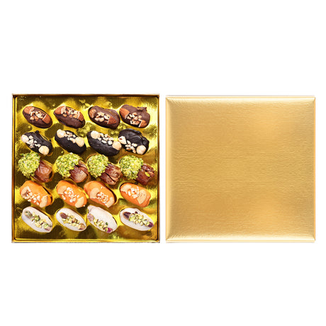 Chocolate Covered Dates with Nuts