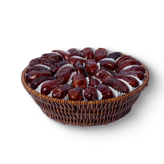 Ramadan Khedri Dates Round Tray – Sweetness in Every Bite