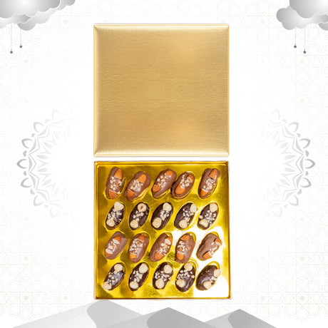 Chocolate Covered Dates with Nut