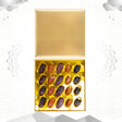 Golden Mixed Plain Dates Gift Box
