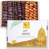 كرتون تمور مشكلة فاخرة 3 كيلو (مجدول، صقعي، وصفاوي) – عرض رمضان