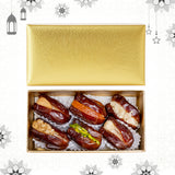 Golden Stuffed Dates Gift with Nuts