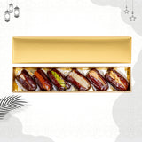 Golden Mixed Stuffed Dates with Nuts Gift Box