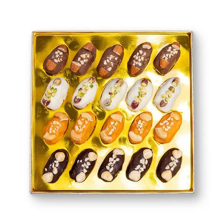 Golden Choco Gift – With Nuts Chocolate Box (375g)