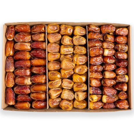 كرتون تمور مشكلة فاخرة 3 كيلو (صقعي - سكري مفتل - وادي) - عرض رمضان