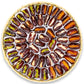 Premium Dates Tray Stuffed with Mixed Nuts & Dried Fruits (Round)
