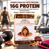 FitWay USA Energy Egg Booster – Peanut, Almond & Organic Date | High Protein & Fibre | 100g