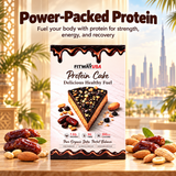 FitWay USA High Protein Cake with Dates & Peanuts - 100g