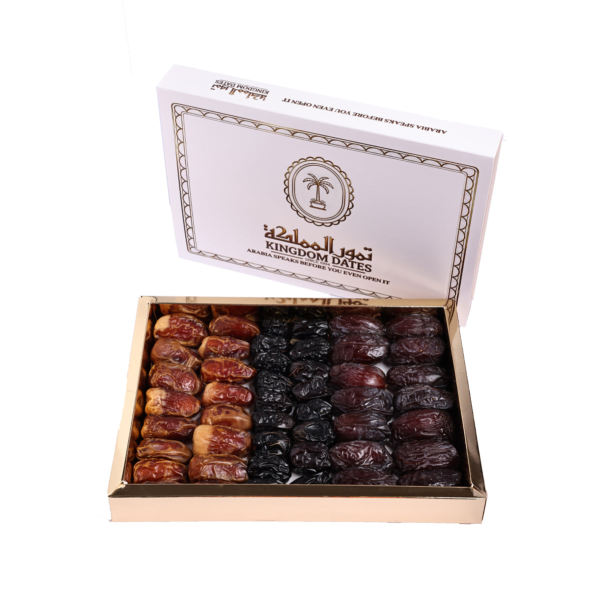Premium Majdoul, Sagi & Ajwa Dates – Assorted Luxury Gift Box