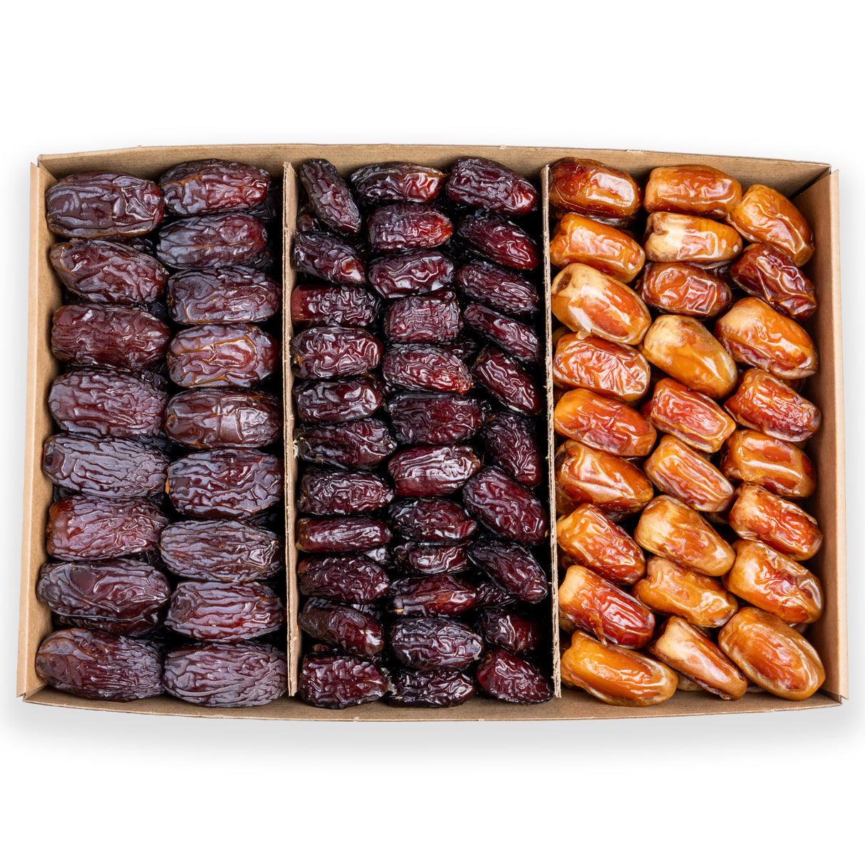 كرتون تمور مشكلة فاخرة 3 كيلو (مجدول، صقعي، وصفاوي) – عرض رمضان