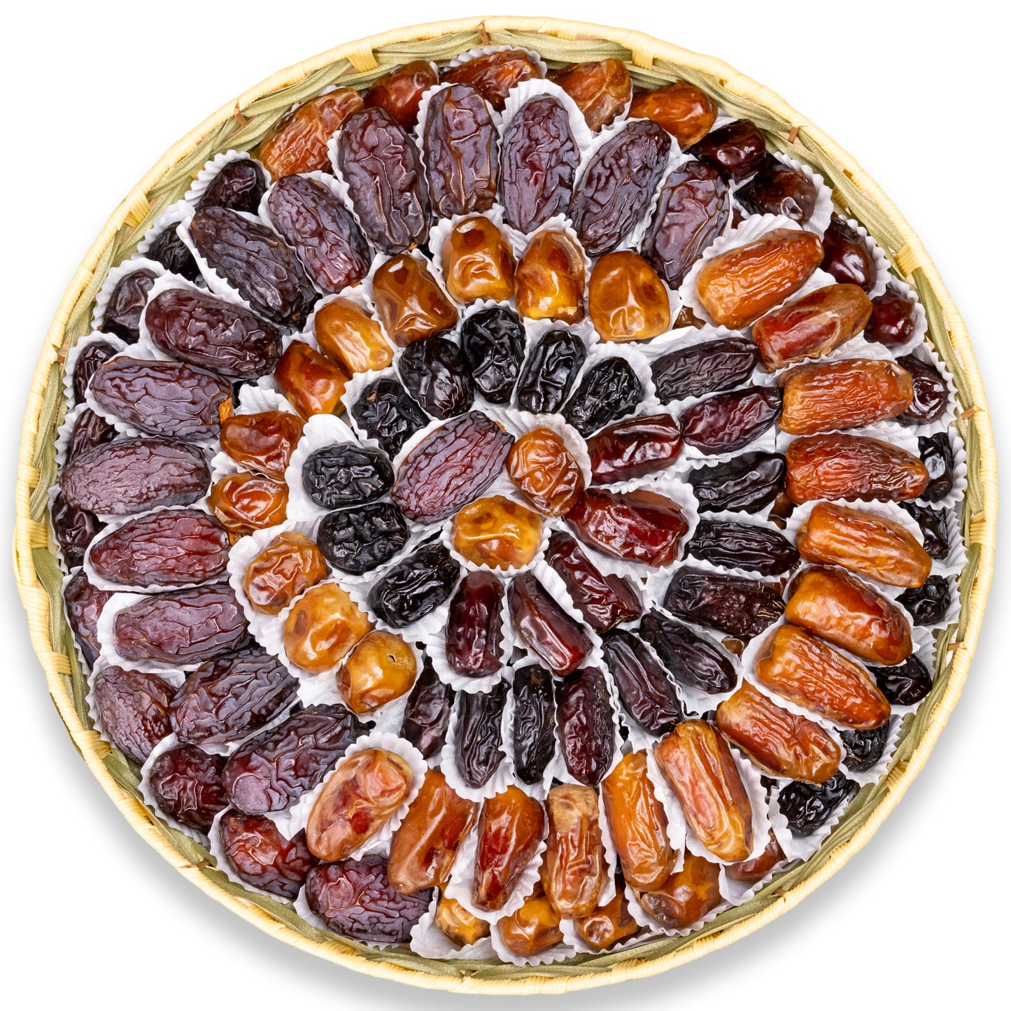 Luxury Plain Dates Tray (Round)
