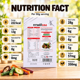 FitWay USA Wildgrain Snacks Veggie Salad - 50g