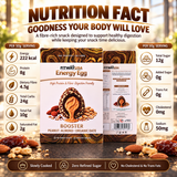 FitWay USA Energy Egg Booster – Peanut, Almond & Organic Date | High Protein & Fibre | 100g