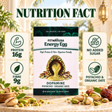 FitWay USA Energy Egg Dopamine – Pistachio & Organic Date | High Protein & Fibre