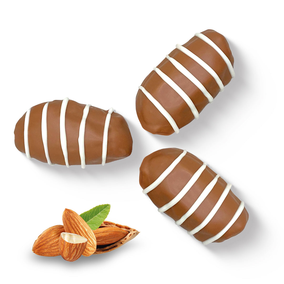 Milk Chocolate Dates Stuffed With Nuts