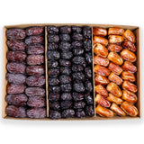 كرتون تمور مشكلة فاخرة 3 كيلو (مجدول، صقعي، وعجوة) – عرض رمضان