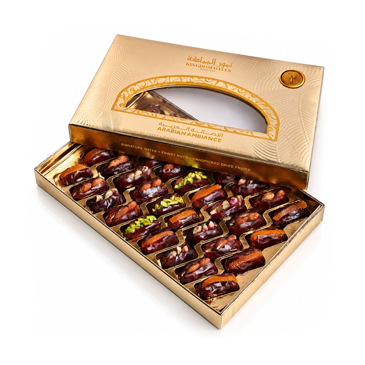 Arabian Ambiance Signature Dates Gift Box – 500g with Free Premium Paper Bag