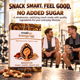 FitWay USA Energy Egg Booster – Peanut, Almond & Organic Date | High Protein & Fibre | 100g
