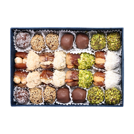 Half Coated Chocolate Stuffed Dates