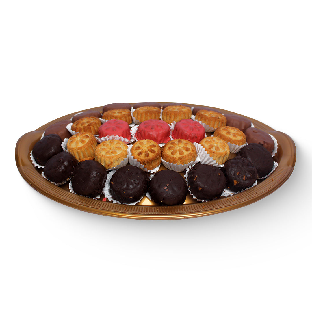 Delicious Dates Cookies (Mamoul) - Plain & Chocolate - 700g