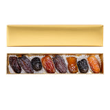 Golden Mixed Plain Dates Gift Box – 8 Premium Dates