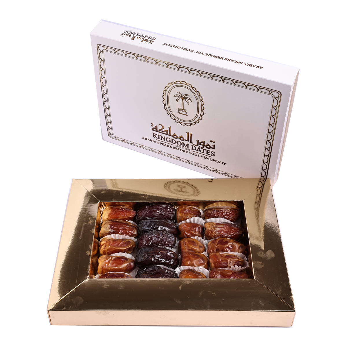 Premium Majdoul, Sagi & Sukkari Al Qassim Dates – Assorted Luxury Gift Box