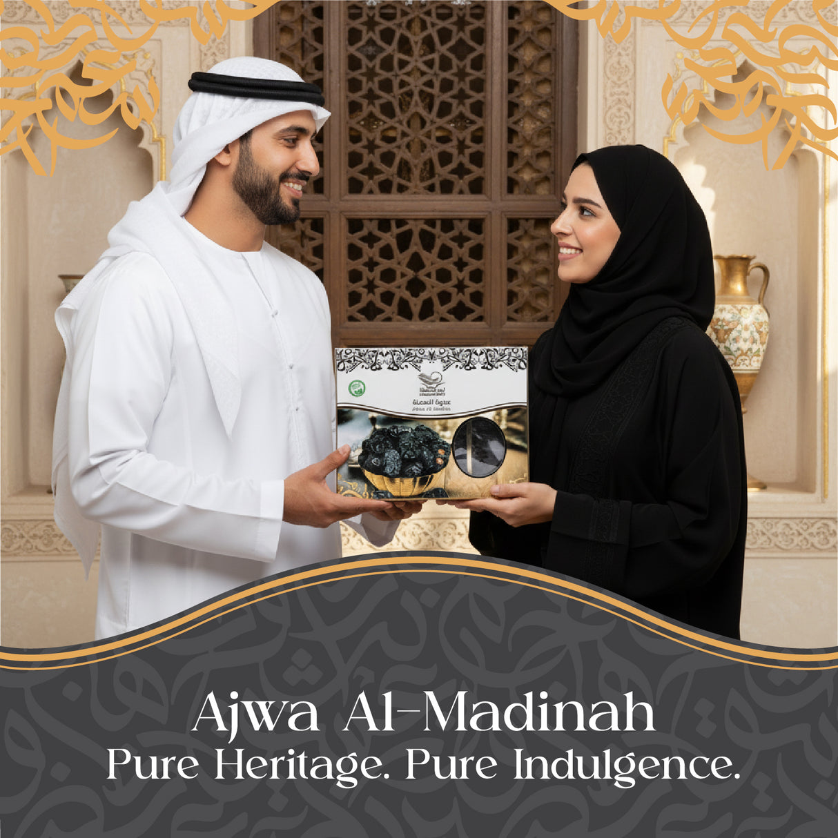 Ajwa Al-Madina Dates – 200g | Authentic from Madinah, Saudi Arabia