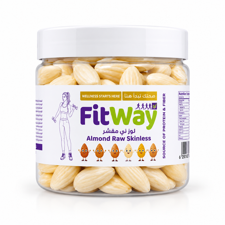 FitWay Almonds 50g | Premium Blanched & Skinless