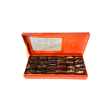 Orange Gift Box Dates Stuffed With Nuts 350 gm